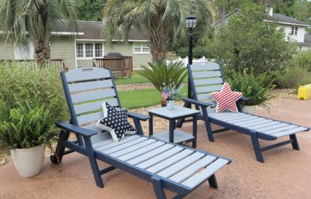 Flat Chaise Lounge