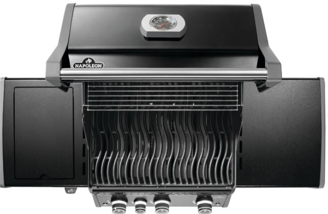 Napoleon Rogue PRO 425 Natural Gas Grill with Infrared Side Burner, Black