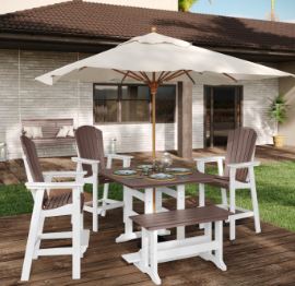 St Simons Fan Back Bar Chair