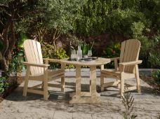 St Simons Fan Back Table Chair (Premium)