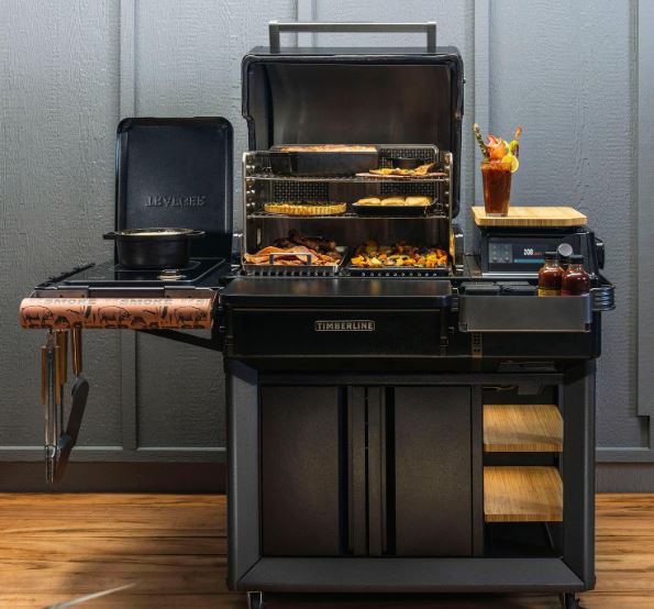 Traeger All-New Timberline Wi-Fi Controlled Wood Pellet Grill W/ WiFire - TBB86RLG