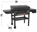Blackstone 28″ Omnivore Griddle w/ Hood – Model 2287 | Outdoor Flat Top Grill