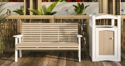 Traditional Porch Bench