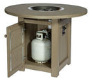 #714 Round Counter Fire Table