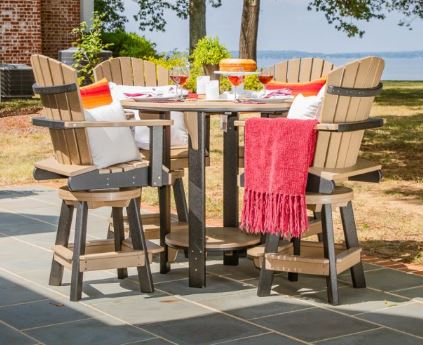 #328C Counter Swivel Balcony Chair