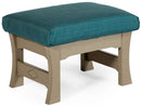 #971 Mission Deep Seating Ottoman