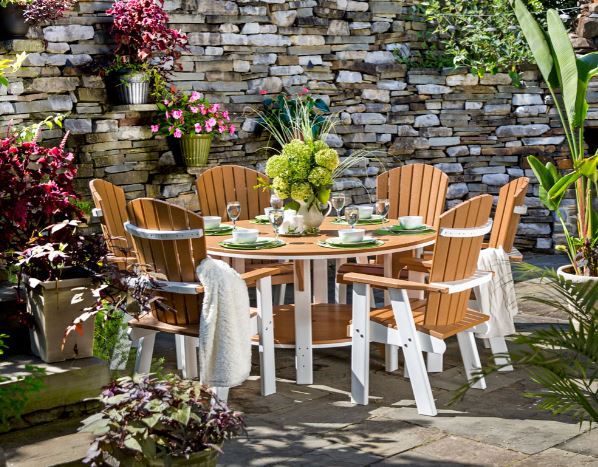 #760D 60" Round Dining Table