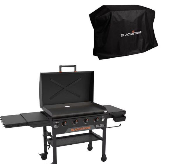 Blackstone 36‑Inch Griddle Station (Model 2322) with Hood &amp; Cover