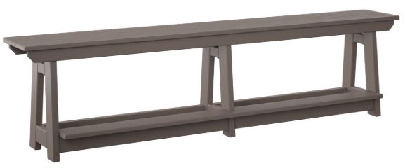 Coastal 96″ Bench – Counter