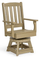 #228D English Garden Swivel Dining Chair