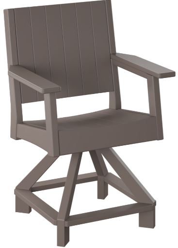 Chat Swivel Dining Counter Chair