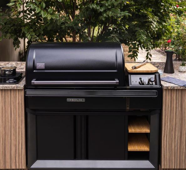 Traeger All-New Timberline XL Wi-Fi Controlled Wood Pellet Grill W/ WiFire & Built-In Trim Kit - TBB01RLG
