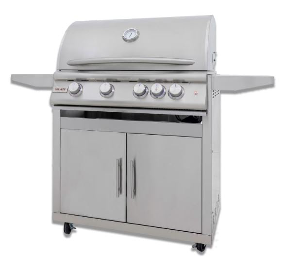 Floor Model Sale Blaze LTE+ 32-Inch 4-Burner Propane Grill w/ Cart