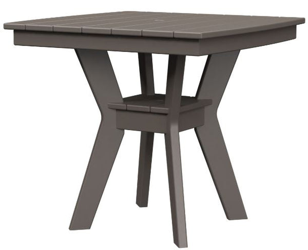 Chat 33″ Square Table Bar Height