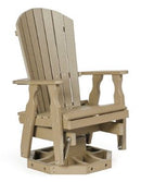 #119 Fan Back Swivel Glider