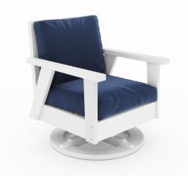 Hartwell Deep Seating Swivel Chair w/ cushion