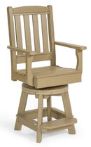 #228C English Garden Swivel Counter Chair