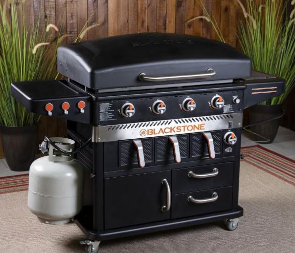Blackstone Patio 36‑Inch Griddle Cooking Station with Air Fryer (Model 1923)