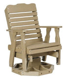 #116 Curve Back Swivel Glider