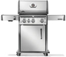 Napoleon Rogue PRO 425 Propane Gas Grill with Infrared Side Burner, Stainless Steel