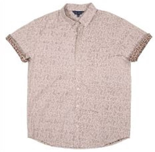 Simply Southern Camo Print Brown Buttondown Shirt