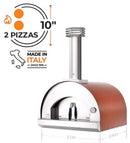 Fontana Forni Margherita Wood-Fired Oven Red