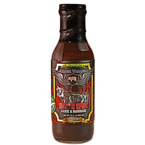 Croix Valley - All Natural and Gluten Free, Hot n' Spicy Sauce & Marinade