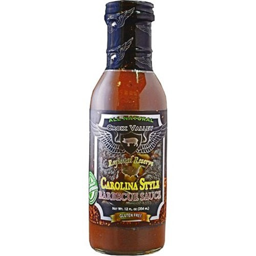 Croix Valley - All Natural and Gluten Free, Regional Reserve Carolina Style BBQ Sauce