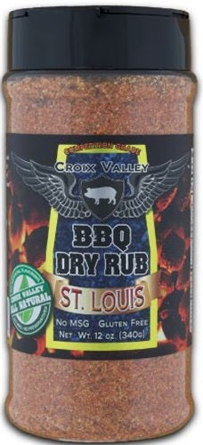 Croix Valley - All Natural and Gluten Free St. Louis BBQ Dry Rub