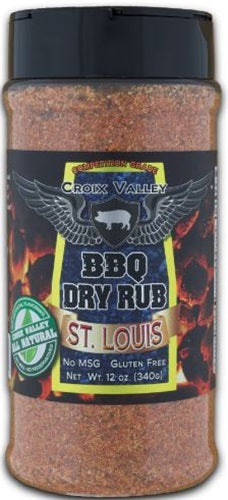 Croix Valley - All Natural and Gluten Free St. Louis BBQ Dry Rub