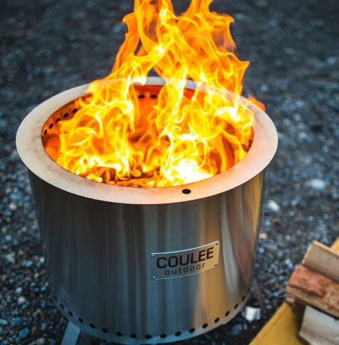Coulee Outdoor Colorado Smokeless Firepit