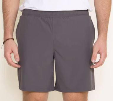 Simply Southern Dino Lined Grey Shorts