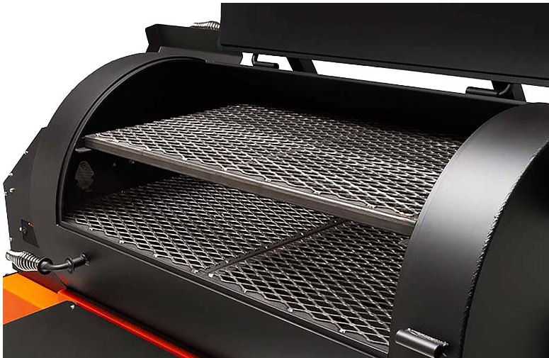 Yoder Smokers YS1500S Comp Cart (Silver) + Stainless Steel Front Shelf - Call 985-231-7278 or email todd@pitstopandoutdoors.com to purchase and/or arrange shipping