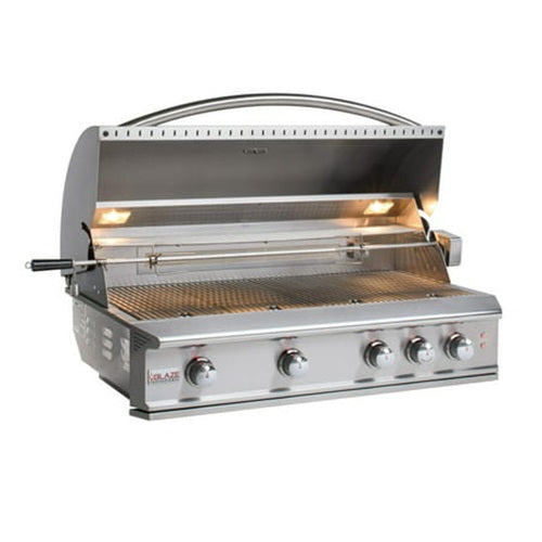 Blaze Professional 44-inch Built-in Propane Gas Grill With Rear Infrared Burner