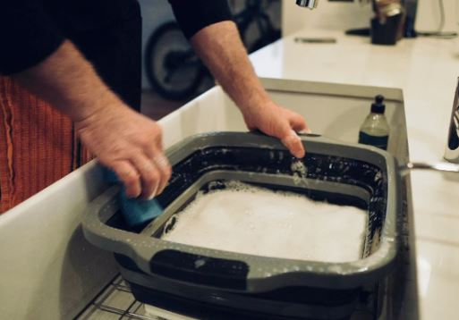 Original BBQ Prep Tub - Orange