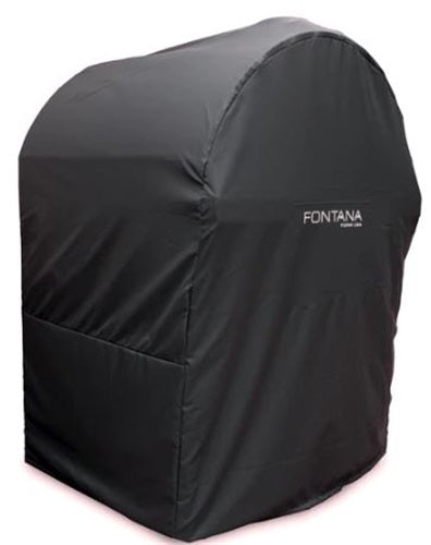 Fontana Forni Standard Single Chamber Oven Cover - Marinara + Cart