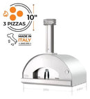 Fontana Forni Mangiafuoco Wood-Fired Oven Stainless