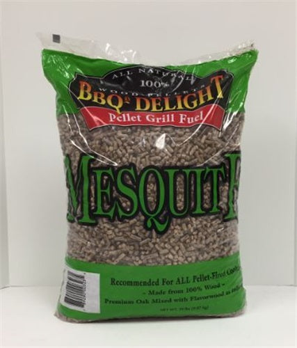 BBQR's Delight Mesquite Pellets 20 Pounds