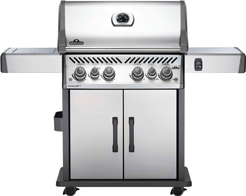 Napoleon - Rogue SE 525 Natural Gas Grill with Side and Rear Burners - Stainless Steel