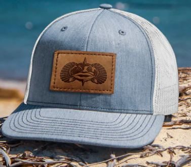 Toadfish Leather Back Trucker Hat