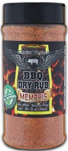Croix Valley - All Natural and Gluten Free Memphis BBQ Dry Rub