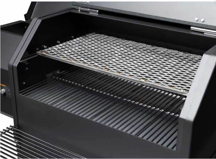 Yoder Smokers YS640S Comp (Silver) + Stainless Steel Shelves