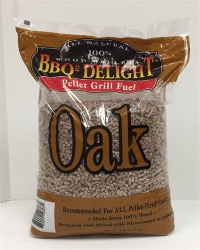 BBQR's Delight Oak Pellets 20 Pounds