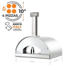 Fontana Forni Marinara Wood-Fired Oven Stainless