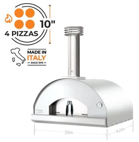 Fontana Forni Marinara Wood-Fired Oven Stainless