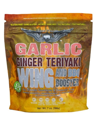 Croix Valley 7 oz Garlic Ginger Teriyaki Wing & BBQ Booster