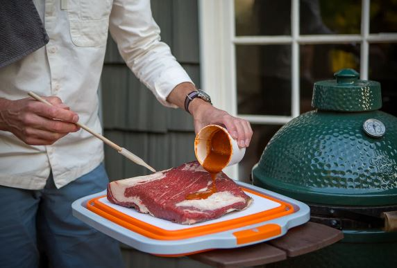 XL BBQ Prep Tub Orange