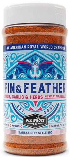 Plowboys BBQ Fin and Feather Seafood & Poultry Rub (12 Oz.)