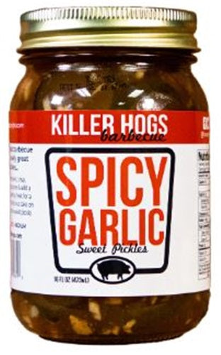 Killer Hogs Spicy Garlic Pickles